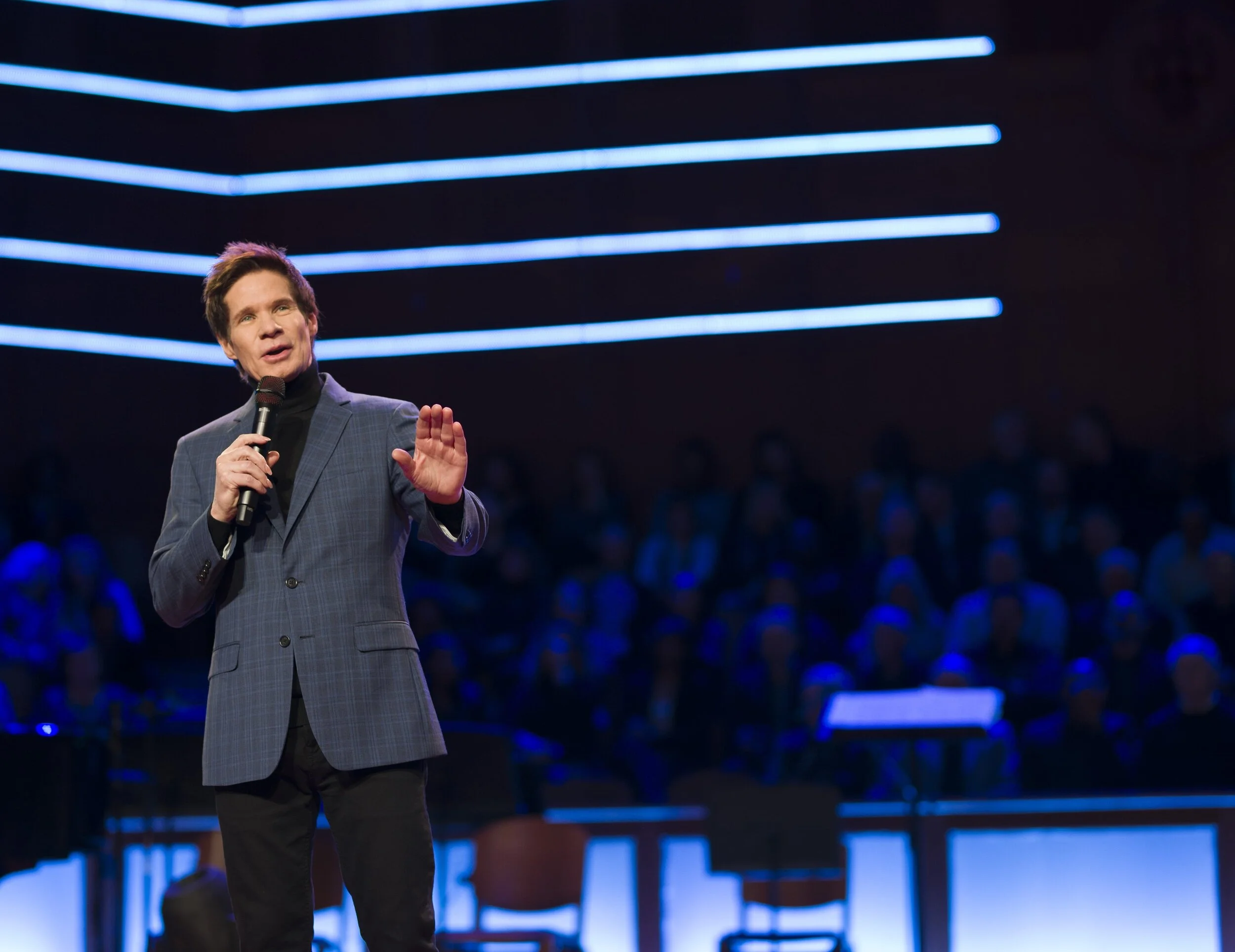 Pastor David Cooper preaching